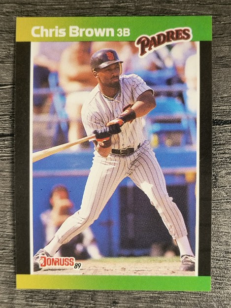 1989 Donruss #183 Chris Brown