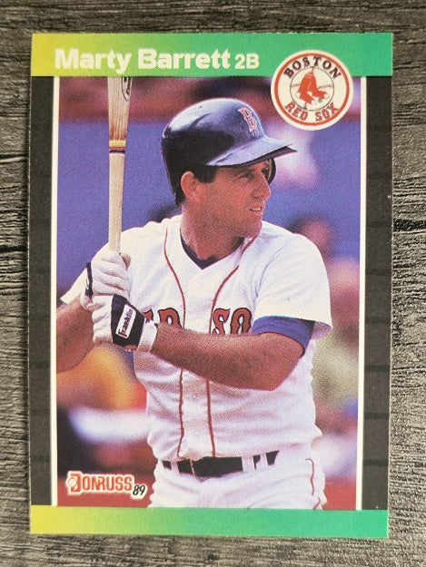 1989 Donruss #184 Marty Barrett
