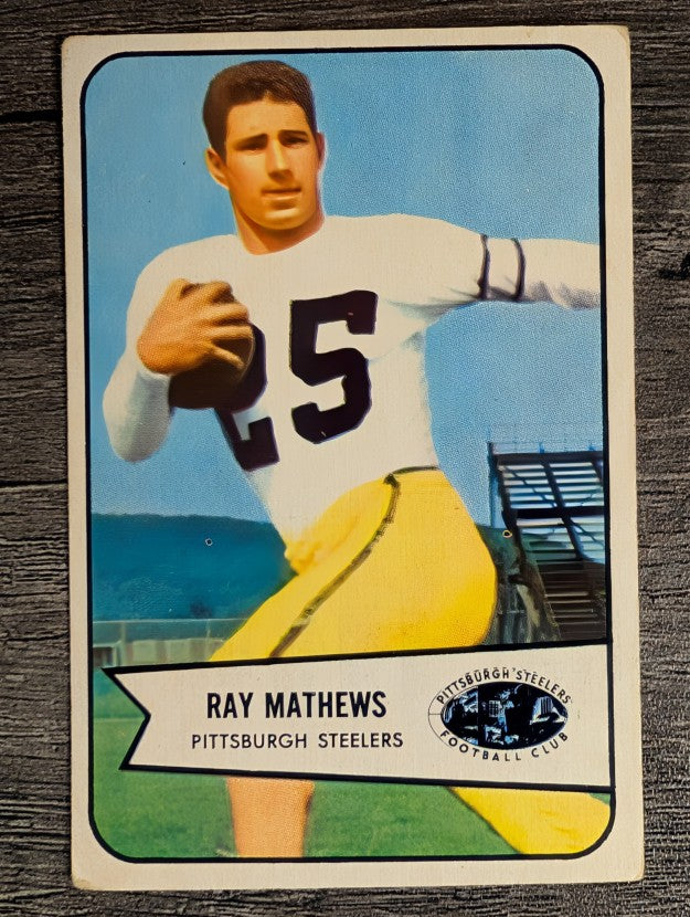 1954 Bowman #1 Ray Mathews (VG)