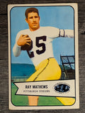 1954 Bowman #1 Ray Mathews (VG)
