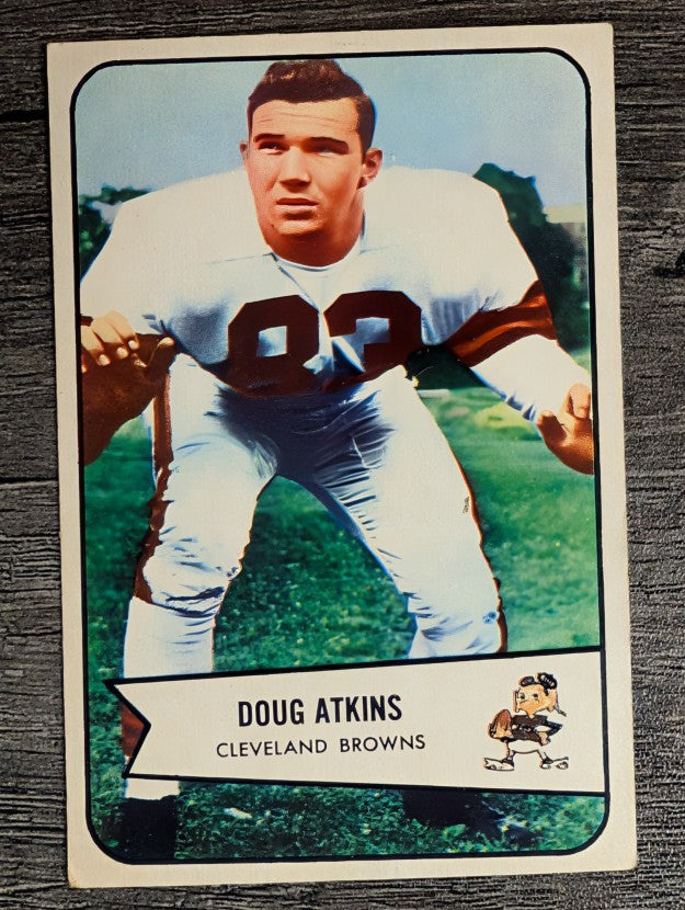 1954 Bowman #4 Doug Atkins RC (VG)