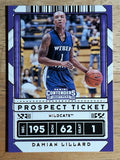 2020-21 Panini Contenders Draft Picks #40 Damian Lillard