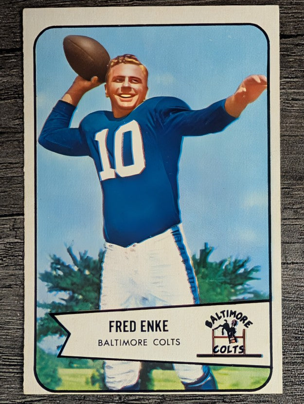 1954 Bowman #14 Fred Enke (EX)
