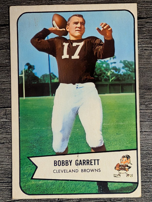 1954 Bowman #16 Bob Garrett RC (VGEX)