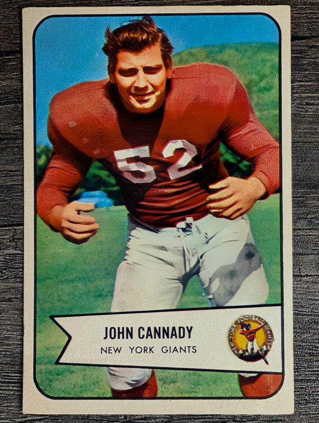 1954 Bowman #19 John Cannady (VG)