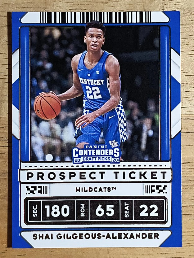 2020-21 Panini Contenders Draft Picks Variations #39 Shai Gilgeous-Alexander