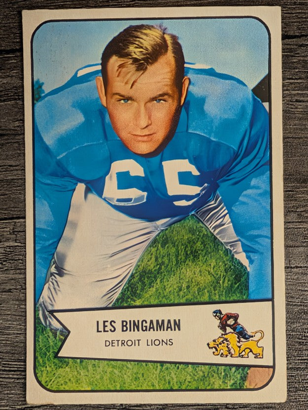 1954 Bowman #29 Les Bingaman RC (VGEX)