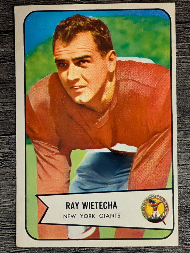 1954 Bowman #31 Ray Wietecha RC (VG)