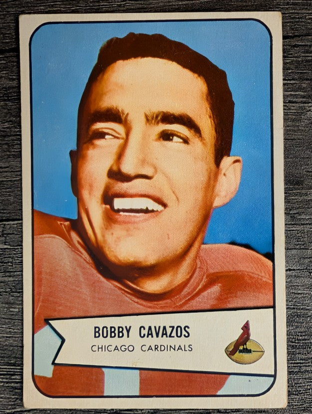 1954 Bowman #36 Bobby Cavazos RC (VG)