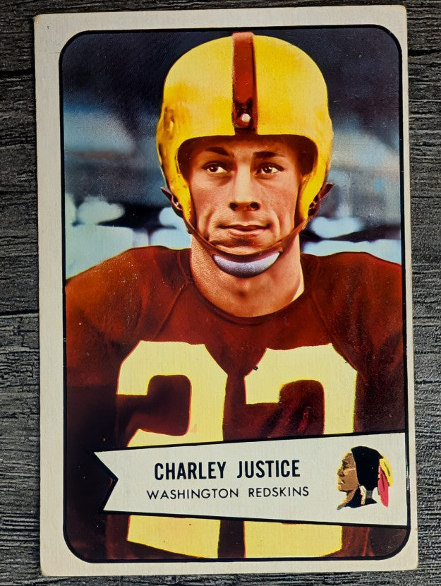 1954 Bowman #39 Charlie Justice (VG)