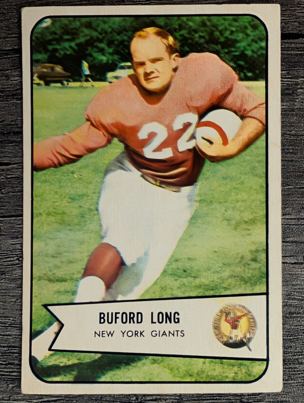 1954 Bowman #43 Buford Long RC (VGEX)