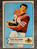 1954 Bowman #54 Hugh McElhenny (VG)