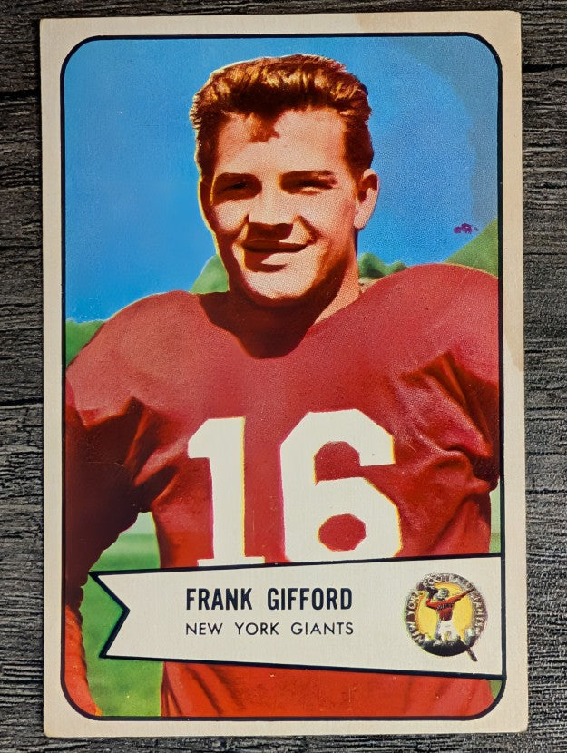 1954 Bowman #55 Frank Gifford (VG)