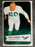 1954 Bowman #57 Chuck Bednarik (EX)