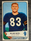 1954 Bowman #59 Bill McColl (VGEX)
