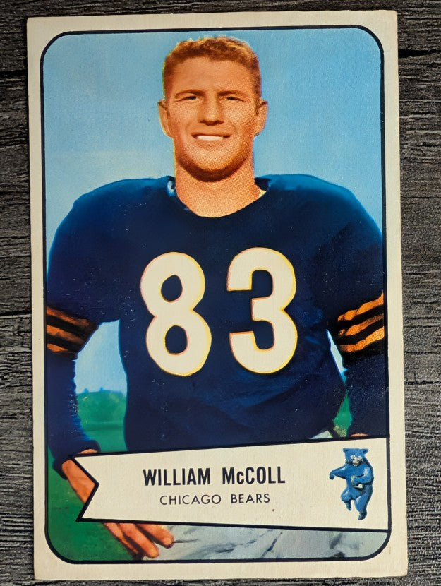 1954 Bowman #59 Bill McColl (VGEX)