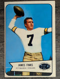 1954 Bowman #61 Jim Finks (EX)
