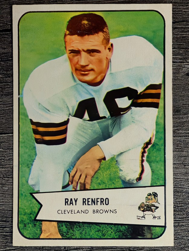 1954 Bowman #64 Ray Renfro (EX)