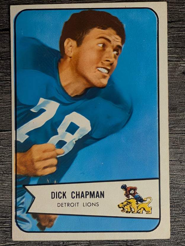 1954 Bowman #65 Dick Chapman SP RC (VGEX)