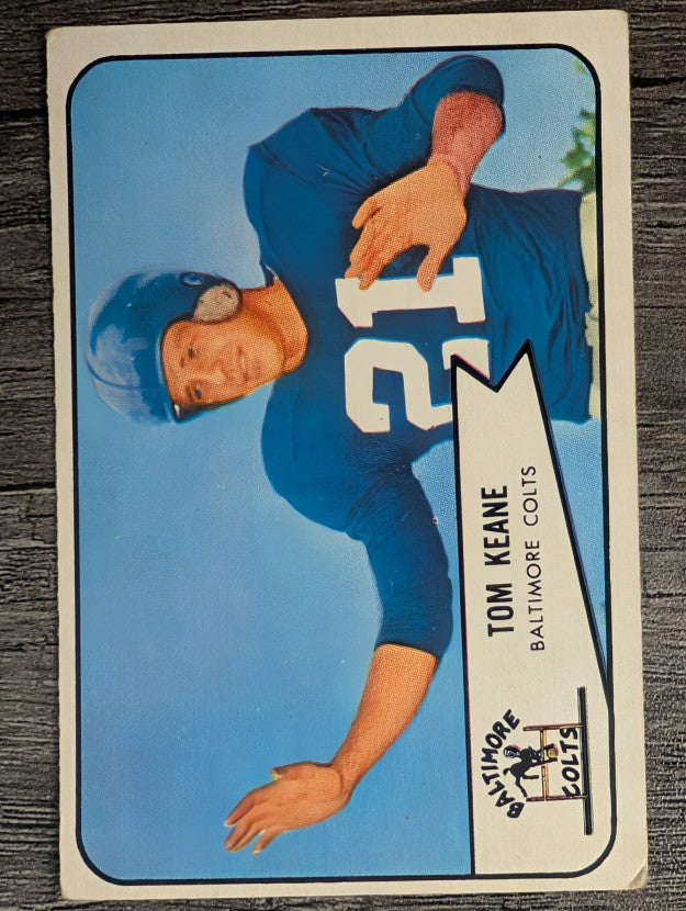 1954 Bowman #72 Tom Keane SP RC (VG)