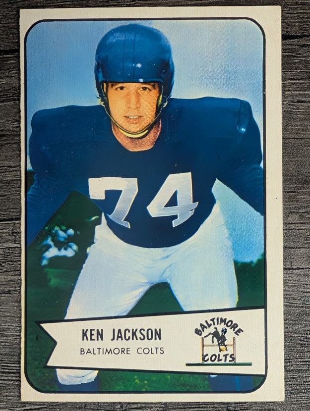 1954 Bowman #82 Ken Jackson SP RC (VG)