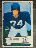 1954 Bowman #82 Ken Jackson SP RC (VG)