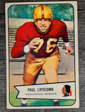 1954 Bowman #83 Paul Lipscomb SP (TRIMMED)