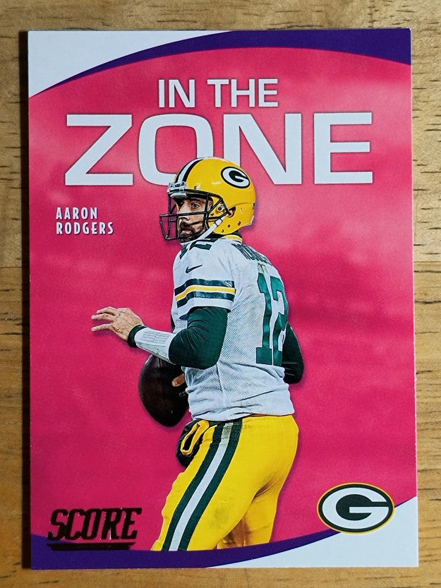 2020 Score In the Zone #13 Aaron Rodgers