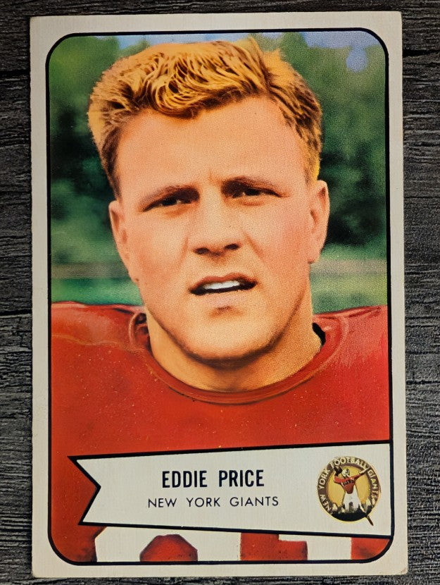 1954 Bowman #86 Eddie Price SP (VGEX)