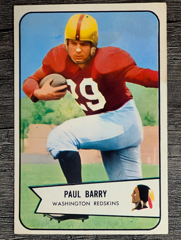 1954 Bowman #98 Paul Barry RC (VG)