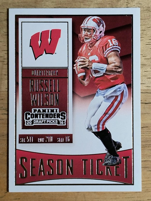 2016 Panini Contenders Draft Picks #87 Russell Wilson