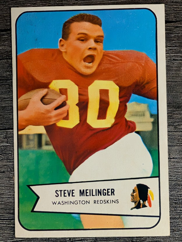 1954 Bowman #110 Steve Meilinger RC (VGEX)