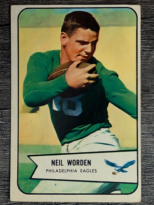1954 Bowman #120 Neil Worden RC (VG)