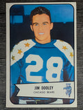 1954 Bowman #121 Jim Dooley (EXMT)