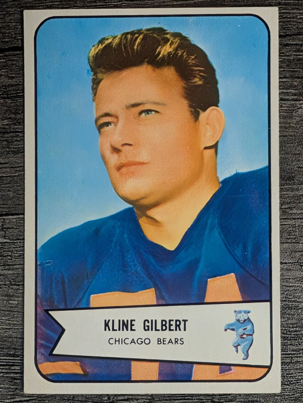 1954 Bowman #123 Kline Gilbert RC (EX)