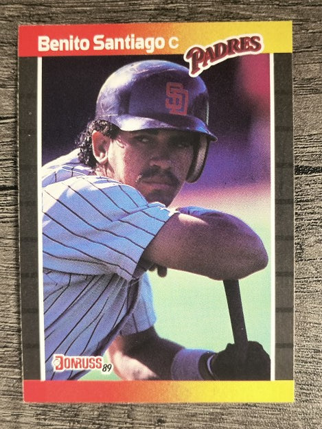 1989 Donruss #205 Benito Santiago