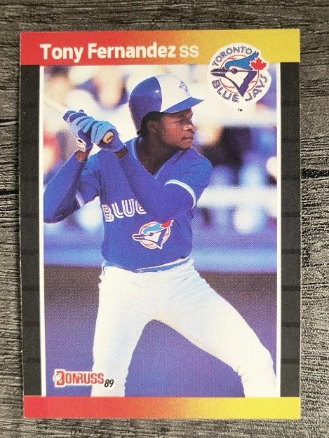 1989 Donruss #206 Tony Fernandez