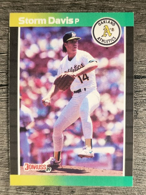 1989 Donruss #210 Storm Davis