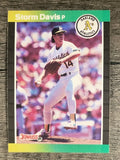 1989 Donruss #210 Storm Davis