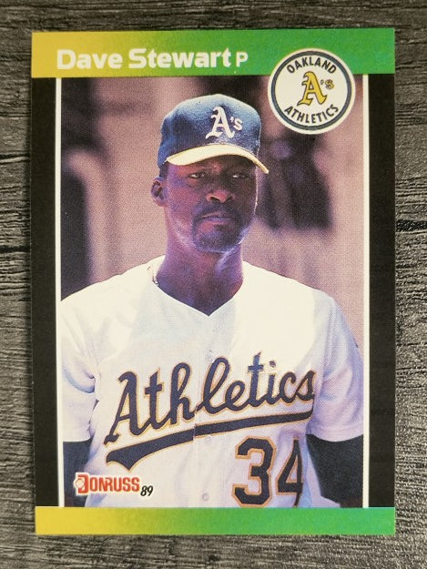 1989 Donruss #214 Dave Stewart