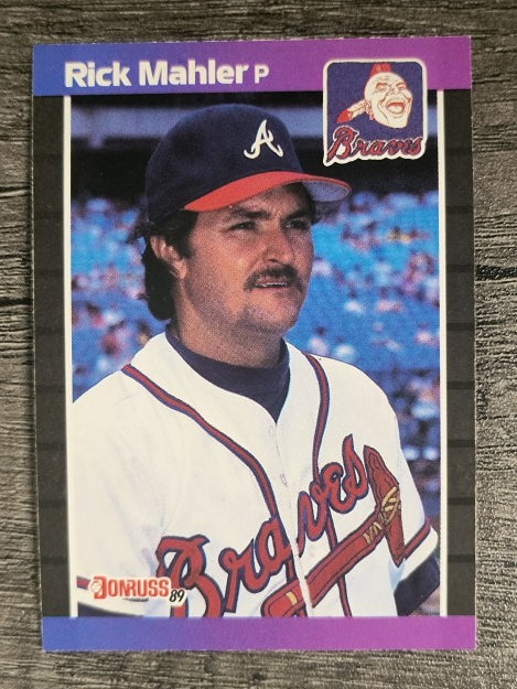 1989 Donruss #222 Rick Mahler