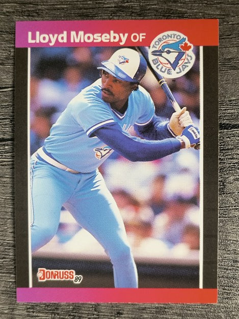 1989 Donruss #231 Lloyd Moseby