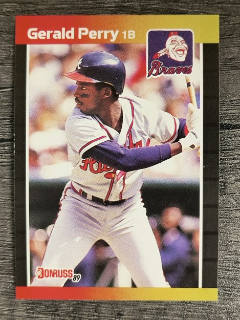 1989 Donruss #239 Gerald Perry