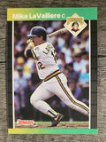 1989 Donruss #244 Mike LaValliere