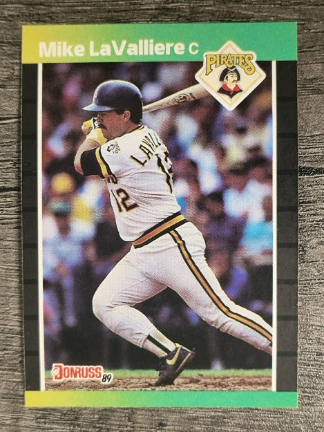 1989 Donruss #244 Mike LaValliere