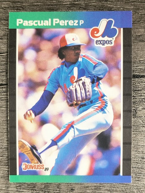 1989 Donruss #248 Pascual Perez