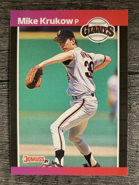 1989 Donruss #258 Mike Krukow