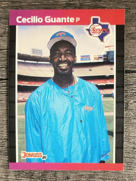 1989 Donruss #260 Cecilio Guante