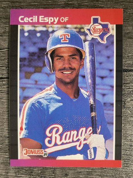 1989 Donruss #292 Cecil Espy