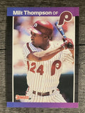 1989 Donruss #313 Milt Thompson